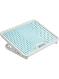 Reposapies Ergonomico Ajustable con Funcion Masaje para Uso Bajo Escritorio