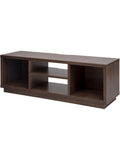 Mueble Bajo para Television con Estantes Abiertos para Pantallas de Gran Tamano y Almacenamiento