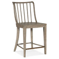 Silla piel Camille, musgo Siena / grafito Potenza